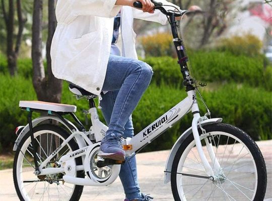 Mini Vélo Pliant Léger de 20 Pouces, Petit Vélo Portable, Voiture d’étudiant de Vélo