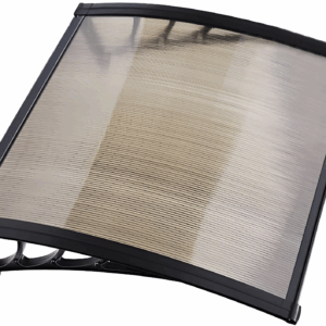 Auvent de fenêtre extérieure, Auvent de Porte, Panneau Creux en PC, Protection (1,00m x 60 cm)