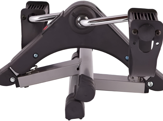 Mini Vélo d’Appartement à Pédale Pliable pour Entraîner Jambes Bras Pédalier Vélo d’exercice Cardio